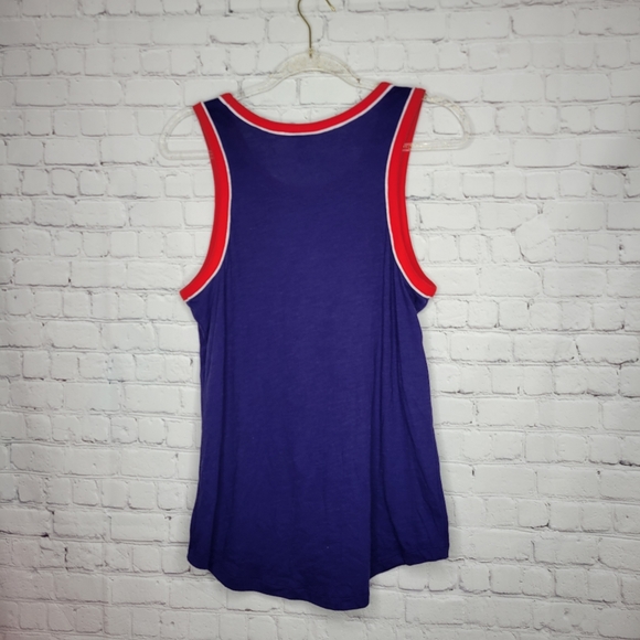 PINK American Flag Bling Blur Red Tank top size small. - Picture 2 of 3